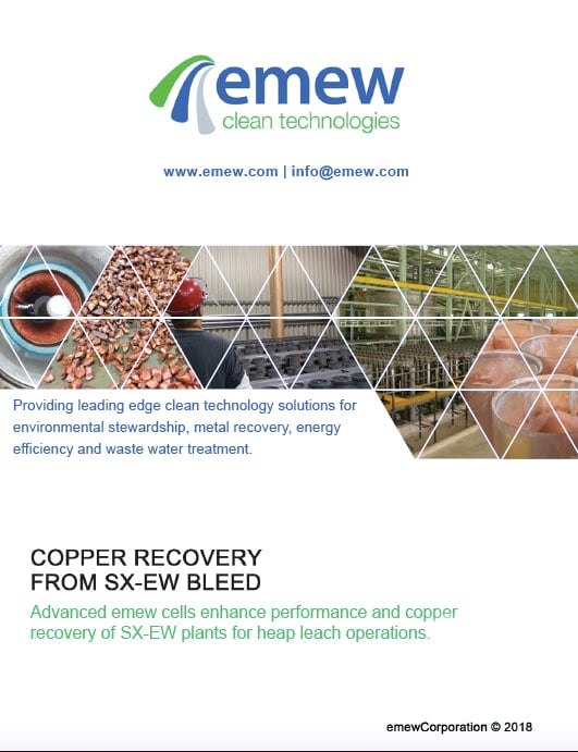 Copper Recovery from SX-EW Bleed